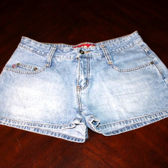 Vintage Zana-Di High-Waisted Denim Shorts - Size 9/10 - 90s Fashion, Retro Style - Picture 8 of 9